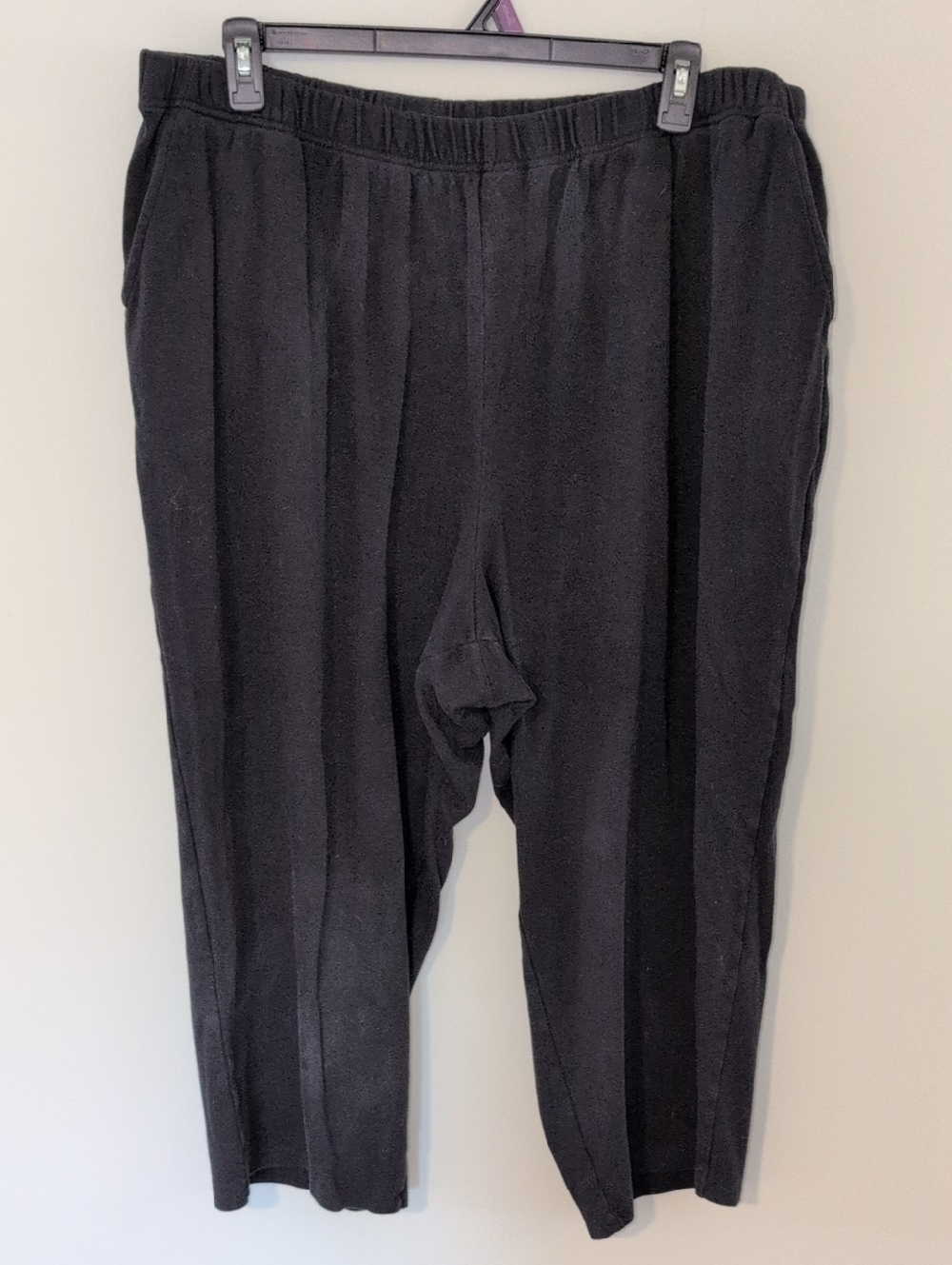Roaman's Black Sweatpants 3X